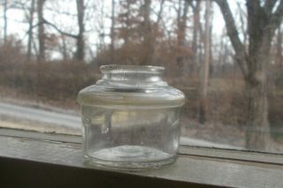 Antique 1900 Era Glass Inkwell For Child 