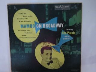 Tito Puente Mambo On Broadway Rca Victor 10 Inch Lp 3164
