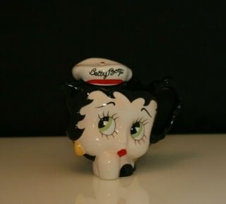 Betty Boop Head Paul Cardew Design Ceramic Teapot With Chef 