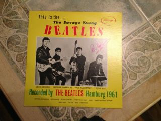 The Savage Young Beatles On Savage Label W/pete Best Autograph