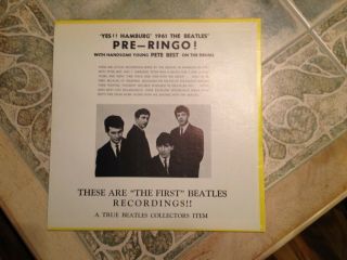 The Savage Young Beatles on Savage label w/Pete Best autograph 3
