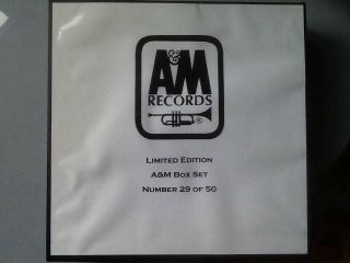 Limited Edition Sex Pistols A&m Box Set