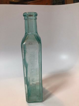 Hood ' s Sarsaparilla Bottle Lowell,  Mass Antique Vintage 4