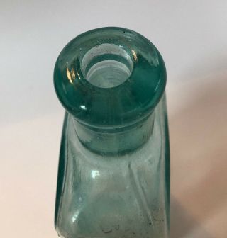 Hood ' s Sarsaparilla Bottle Lowell,  Mass Antique Vintage 8