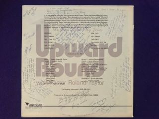 UPWARD BOUND w/ PASTOR ROLAND TAYLOR LP PRIVATE Xian Soul Funk UNKNOWN Rare HEAR 5