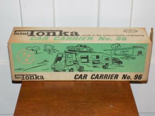 Vintage Mini - Tonka Car Carrier No.  96 Box Only