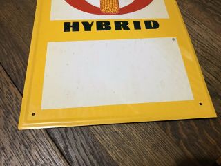 Vintage NOS 10”x16” Funks G.  Hybrid Seed Corn Field Sign 4