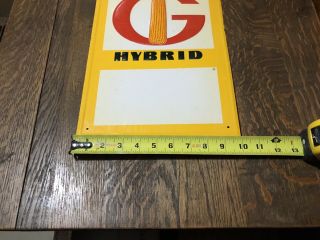 Vintage NOS 10”x16” Funks G.  Hybrid Seed Corn Field Sign 8