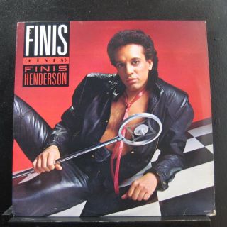 Finis Henderson - Finis Lp - 6036ml Motown 1983 Usa Vinyl Record