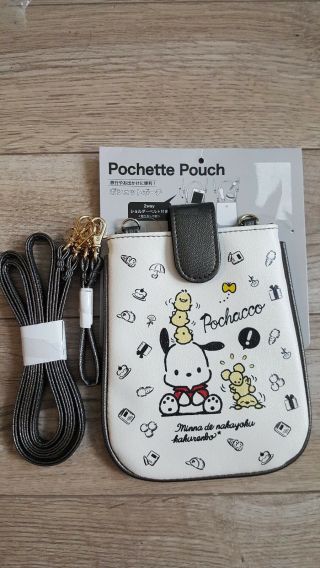 Sanrio Pochacco 2 Way Phone Pouch Japan