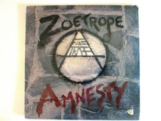 Zoetrope Amnesty Lp Rare 1985 Combat Chicago Speed Metal / Thrash Metal