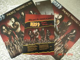 Kiss " Smashes,  Thrashes,  & Hits " Lp Collector Package Mercury 422 836 427 - 1