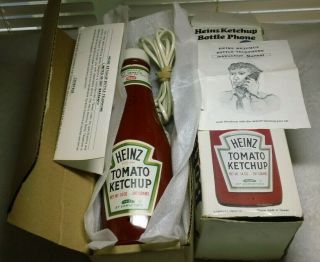 Heinz Ketchup Bottle Phone Vintage