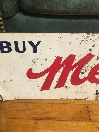 Merita Bread Advertising Sign Rustic 3