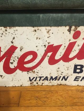 Merita Bread Advertising Sign Rustic 5