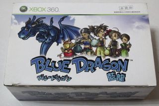 Japanese Xbox 360 Blue Dragon Limited Edition Promo Bonus 6 Figure Set