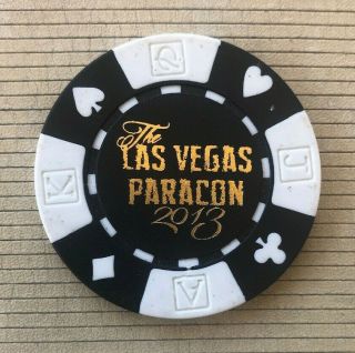 Las Vegas Paracon - Paranormal Convention 2013 Go Dark Gear Souvenir Poker Chip