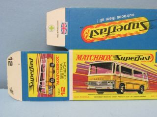 Matchbox Superfast 12B Setra Coach “G Box” Unfolded C10 4
