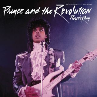 Prince Purple Rain / God Limited Edition Purple Colored Vinyl 12 " Single