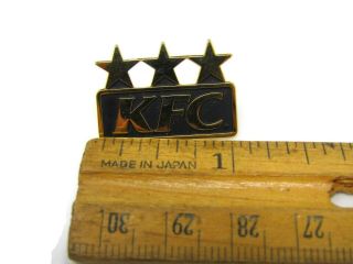 KFC Pin 3 Three Star Design Kentucky Fried Chicken 4