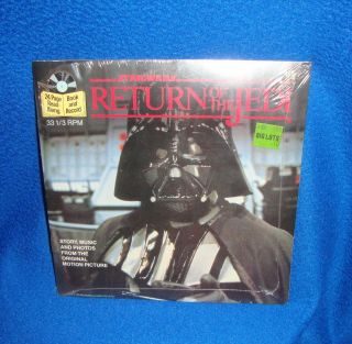 Star Wars Return Of The Jedi Book And Record