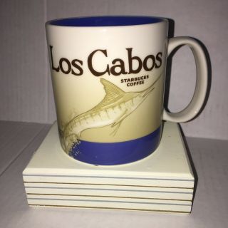 Starbucks Los Cabos Mexico Global Icon City Series 2014 16 Oz Coffee Cup Mug