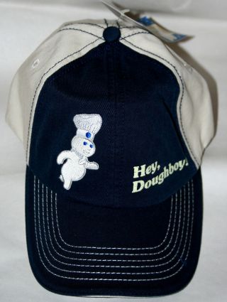 Pillsbury Doughboy Hat Trucker Baseball 100 Cotton Cap Youth Sz 2005