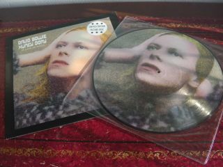 David Bowie - Hunky Dory - Rare Picture Disc Reissue Lp No Tmoq Tmq Takrl