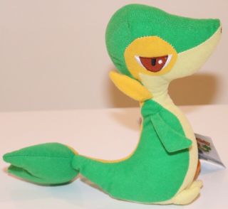 ❤️New with Tags Nintendo Pokemon Snivy 9” Plush 2011 Toy Factory❤️ 2