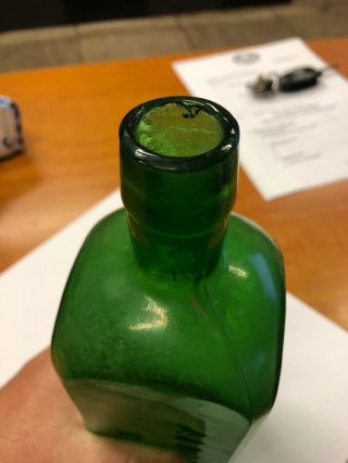 Lime Green Dr Townsends Sarsaparilla Bottle 3