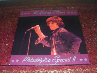 Rolling Stones - Philadelphia Special Ii - Rare Orig Live 2lp Tsp G/f Cv No Tmoq