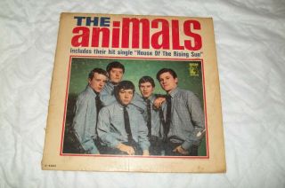 The Animals E4264 1964 First Press Lp House Of The Rising Sun