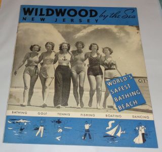 Wildwood By The Sea Jersey Brochure World 