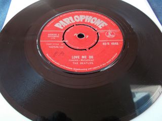The Beatles - Love Me Do/P.  S.  I Love You 1st UK Issue GREAT AUDIO LISTEN 3
