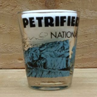 Petrified Forest National Park - Arizona " Shot Glass " Orig.
