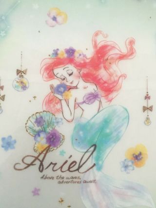 Disney Princess Little Mermaid Ariel Die Cut 5 Index A4 Clear Plastic Folder 3
