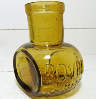 Very Early (johnstons Era) 4oz Golden - Amber Bovril Beef Extract C1890