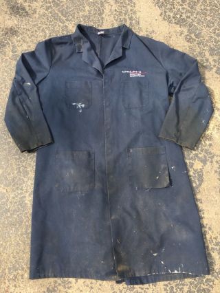 Outfit Mechanic Coverall Delphi Chevy Gm Detroit Plant Detroit Vtg Shirt Flint