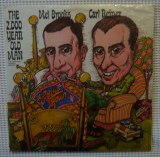 Mel Brooks • Carl Reiner 2,  000 Year Old Man Pickwick Vinyl Comedy Lp