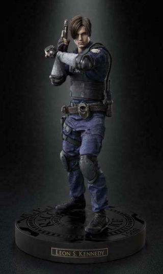 Resident Evil 2 Biohazard RE:2 Leon S.  Kennedy Statue Figure 3