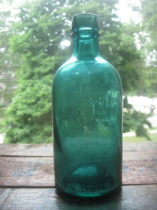 Scarce iron pontil CLARKE & CO.  YORK mineral water 6