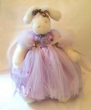 Bunnies By The Bay Pixie Primrose Limited Ed 493 Handmade By Arlynne W Tag Stand