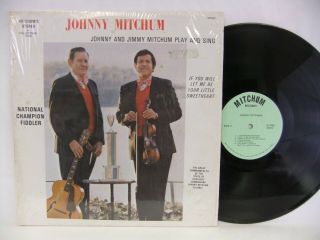 Johnny And Jimmy Mitchum Play And Sing Lp Record M 7402 7403 Carthage Tn Sircy