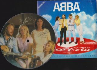 Ship/abba Coca - Cola Slipping Through My Fingers/japan Picture Disc 7 " 