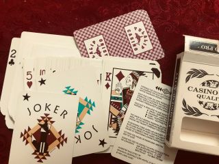 Tulalip Casino Playing Cards,  Made In Usa American.  Rare 2 Jokers Full Deck