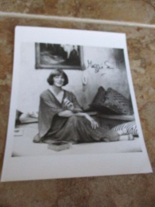 Maggie Smith Signature 8x10 Photo Vintage Photo