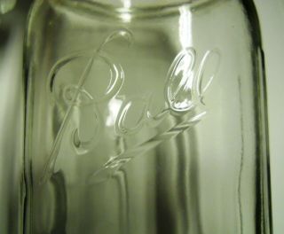 VINTAGE BALL SPECIAL WIDE MOUTH MASON JAR 1 QT 3
