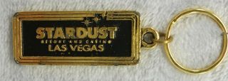 Vintage Stardust Casino Hotel Las Vegas Nevada Keychain Ring Fob Look
