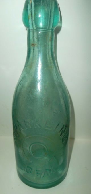 Vintage Soda Bottle Pre 1900 D.  B.  Smith & Co.  Sparkling Gem York ??