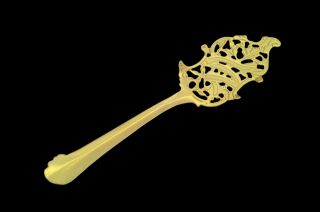 Wormwood Absinthe Spoon,  Gold - Plated -